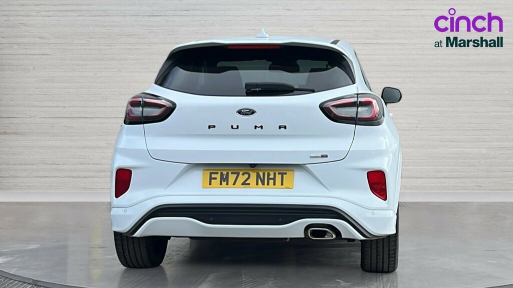 Ford Puma Puma 1.0 Ecoboost Hybrid Mhev St-line X Dct FM72NHT White #4