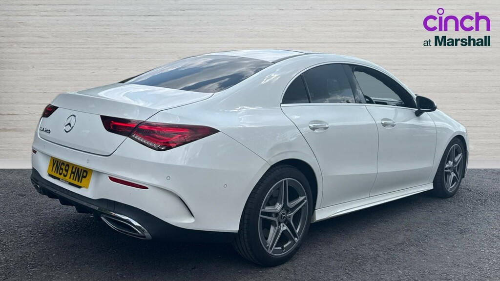 Mercedes-Benz CLA Class Cla 220 Amg Line Premium Plus Tip YN69HNP White #3