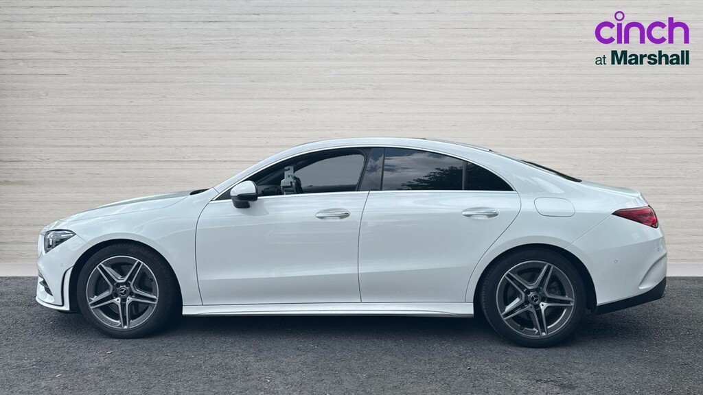 Mercedes-Benz CLA Class Cla 220 Amg Line Premium Plus Tip YN69HNP White #6