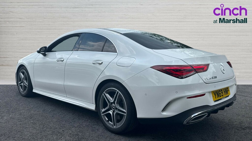 Mercedes-Benz CLA Class Cla 220 Amg Line Premium Plus Tip YN69HNP White #5