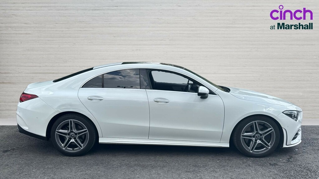 Mercedes-Benz CLA Class Cla 220 Amg Line Premium Plus Tip YN69HNP White #2