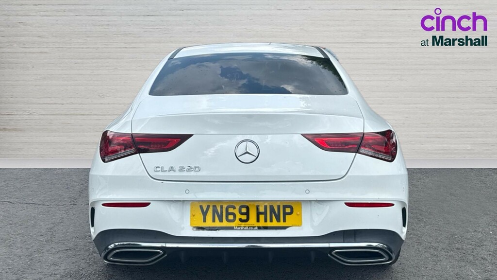 Mercedes-Benz CLA Class Cla 220 Amg Line Premium Plus Tip YN69HNP White #4