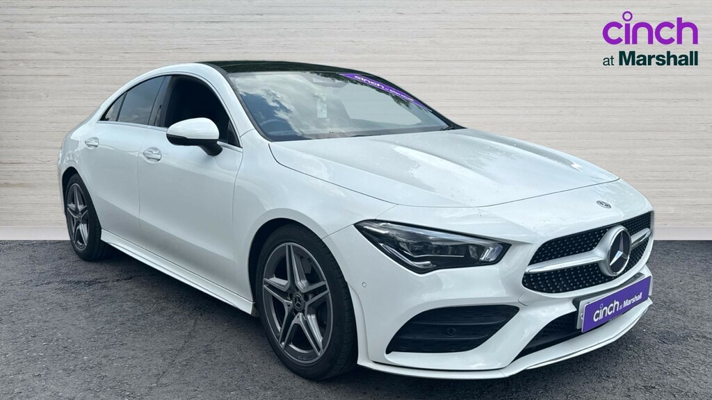 Mercedes-Benz CLA Class Cla 220 Amg Line Premium Plus Tip White