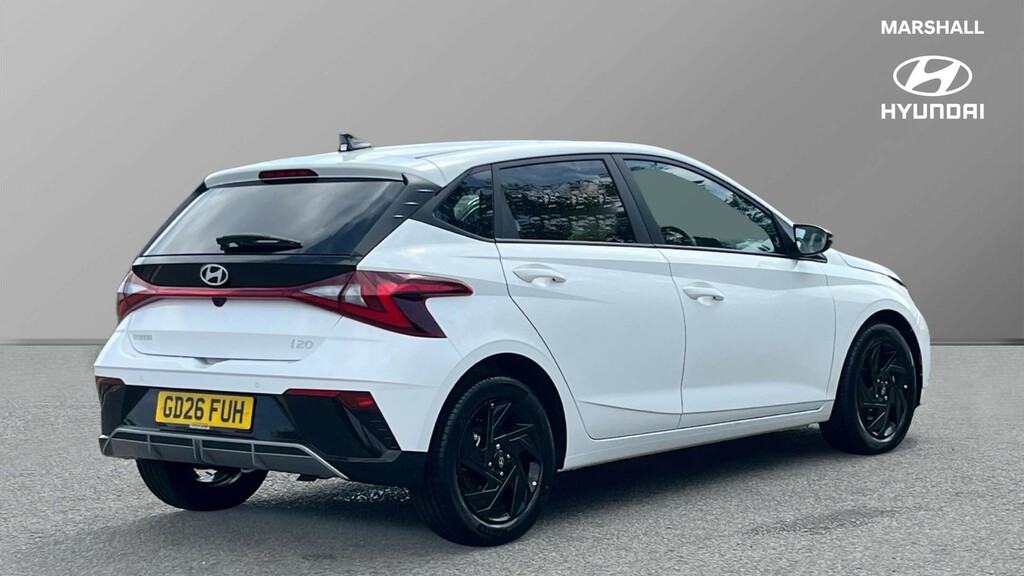 Hyundai I20 I20 Hat 1.0 T-gdi 90Ps Black Line GD26FUH White #3