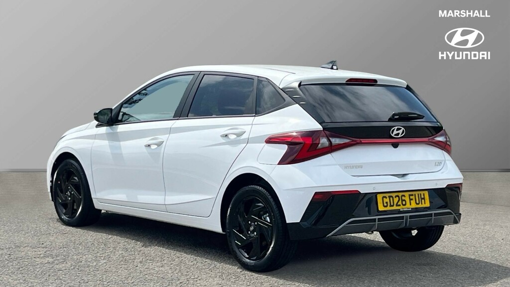 Hyundai I20 I20 Hat 1.0 T-gdi 90Ps Black Line GD26FUH White #5