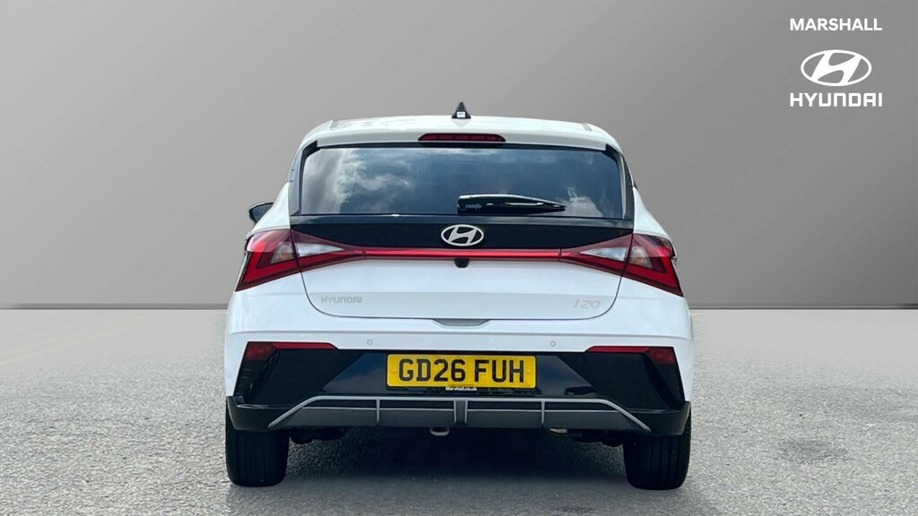 Hyundai I20 I20 Hat 1.0 T-gdi 90Ps Black Line GD26FUH White #4