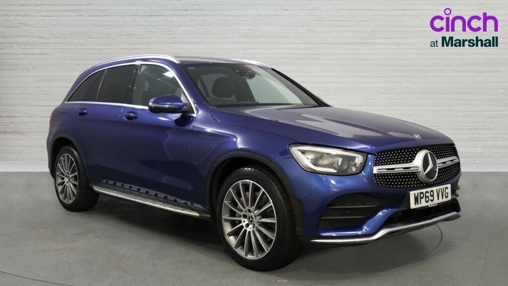 Mercedes-Benz GLC Class Glc 300 4Matic Amg Line Premium 9G-tronic Blue