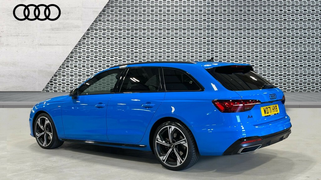 Audi A4 Avant A4 35 Tfsi Black Edition S Tronic Comfortsou WD71HYB Blue #3