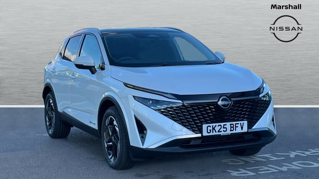 Nissan Qashqai Qashqai E-power 1.5 Hev 190 N-cnta Pnrf White