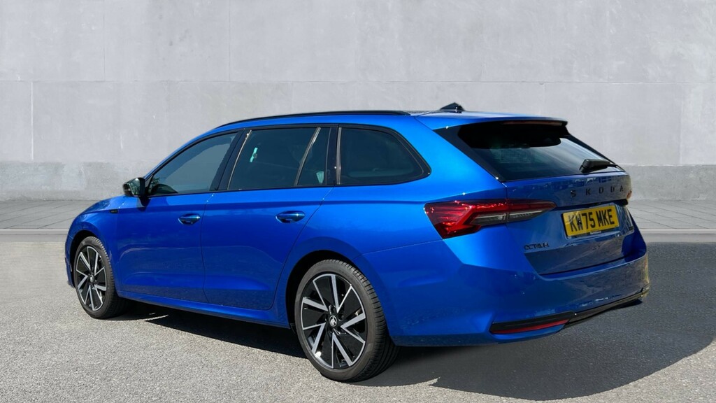 Skoda Octavia Octavia 1.5 Tsi 150 E-tec Sportline Dsg KW75MKE Blue #3