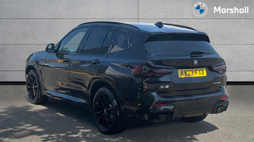 BMW X3 X3 Xdrive 30E M Sport Pro Pack AY23FXB Black #2
