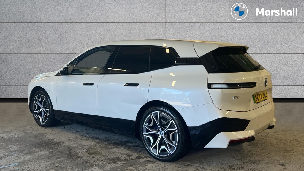 BMW iX Ix 240Kw Xdrive40 M Sport Edition 76.6Kwh SC72JWJ White #2