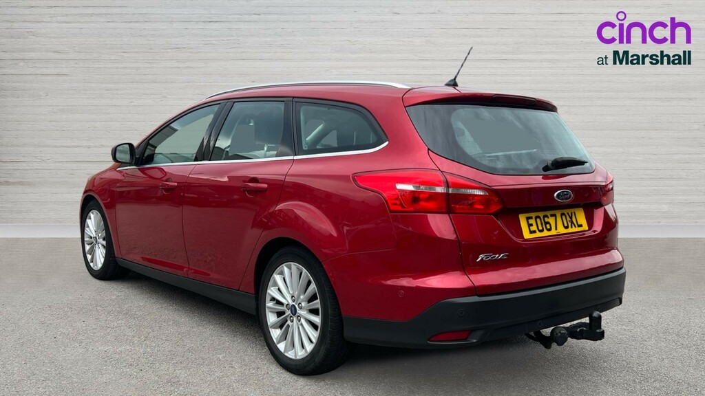 Ford Focus Focus 1.5 Tdci 120 Titanium X Navigation EO67OXL Red #5