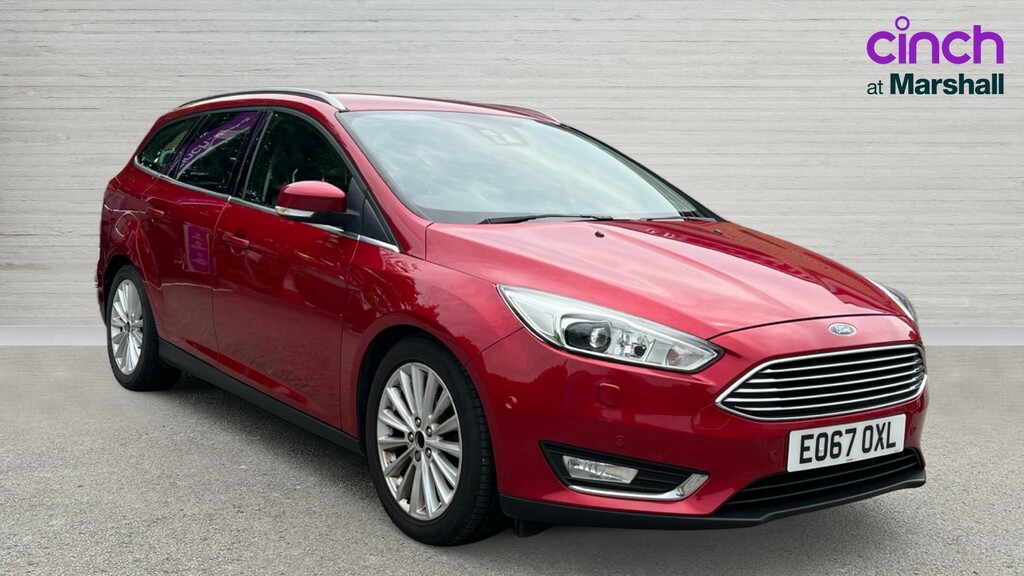 Ford Focus Focus 1.5 Tdci 120 Titanium X Navigation EO67OXL Red
