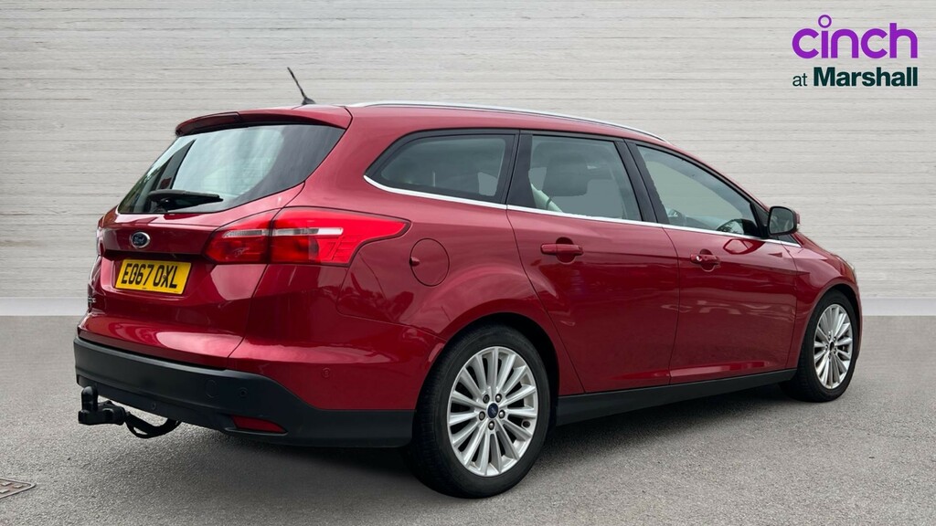 Ford Focus Focus 1.5 Tdci 120 Titanium X Navigation EO67OXL Red #3
