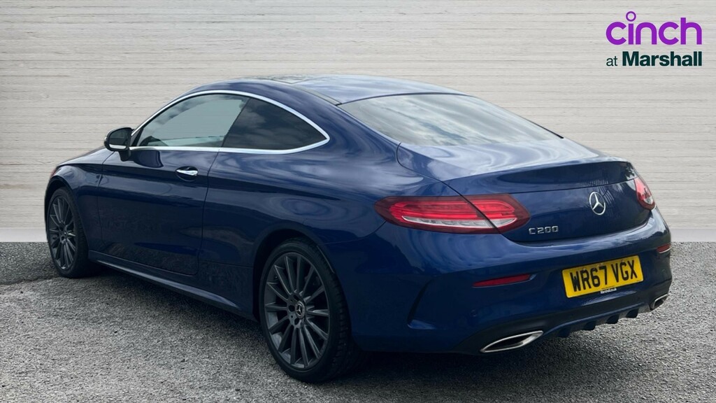 Mercedes-Benz C Class C Class C200 Amg Line Premium 9G-tronic WR67VGX Blue #5