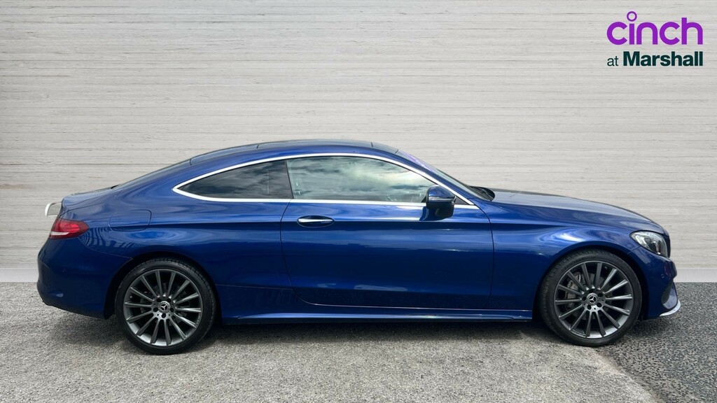 Mercedes-Benz C Class C Class C200 Amg Line Premium 9G-tronic WR67VGX Blue #2