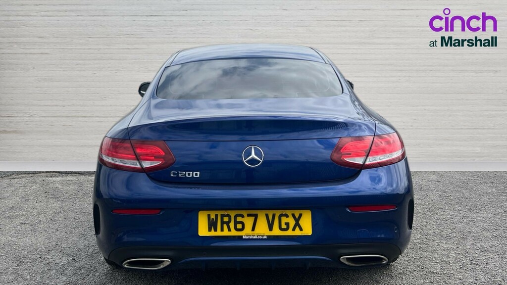 Mercedes-Benz C Class C Class C200 Amg Line Premium 9G-tronic WR67VGX Blue #4