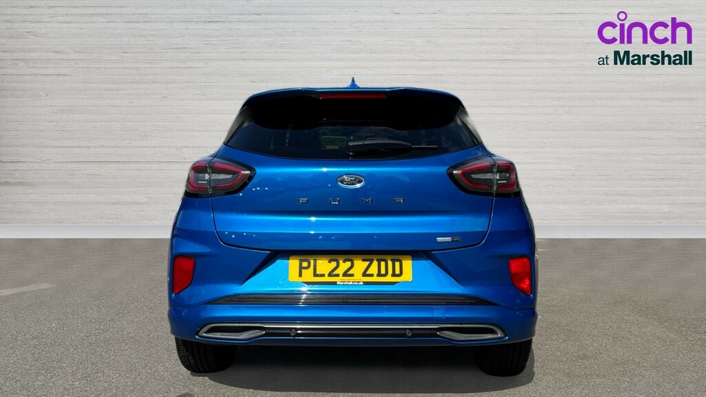 Ford Puma Puma 1.0 Ecoboost Hybr Mhev 155 St-line Vignale PL22ZDD Blue #4