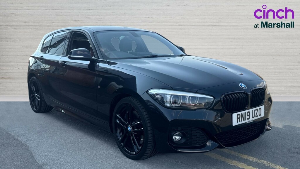 BMW 1 Series 1 Series 120I 2.0 M Sport Shadow Ed Step Aut RN19UZO Black
