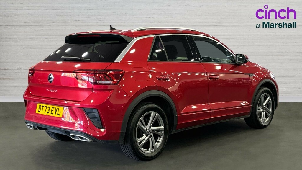 Volkswagen T-Roc T-roc 1.5 Tsi R-line Dsg DT73EVL Red #3