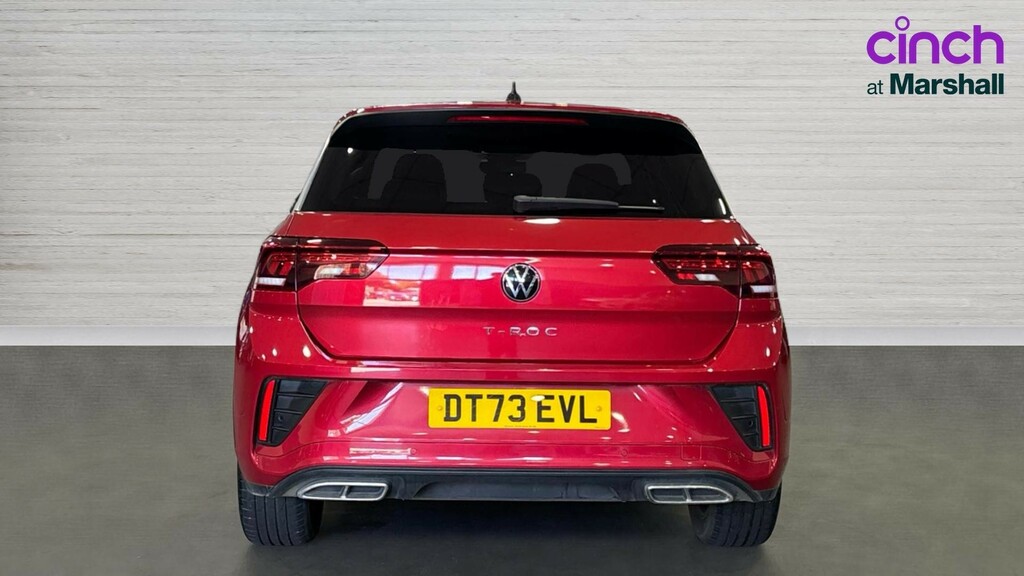 Volkswagen T-Roc T-roc 1.5 Tsi R-line Dsg DT73EVL Red #4