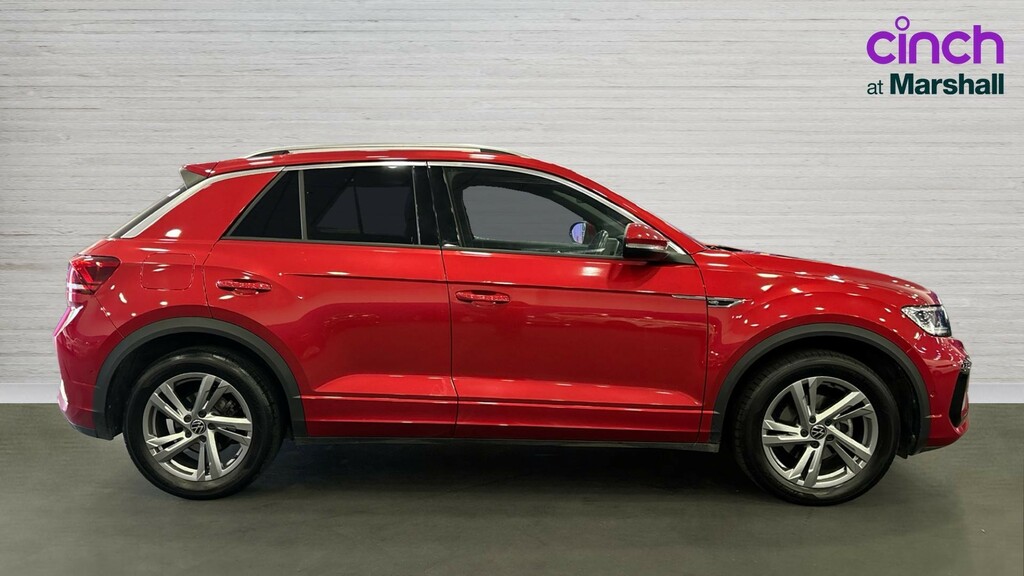 Volkswagen T-Roc T-roc 1.5 Tsi R-line Dsg DT73EVL Red #2