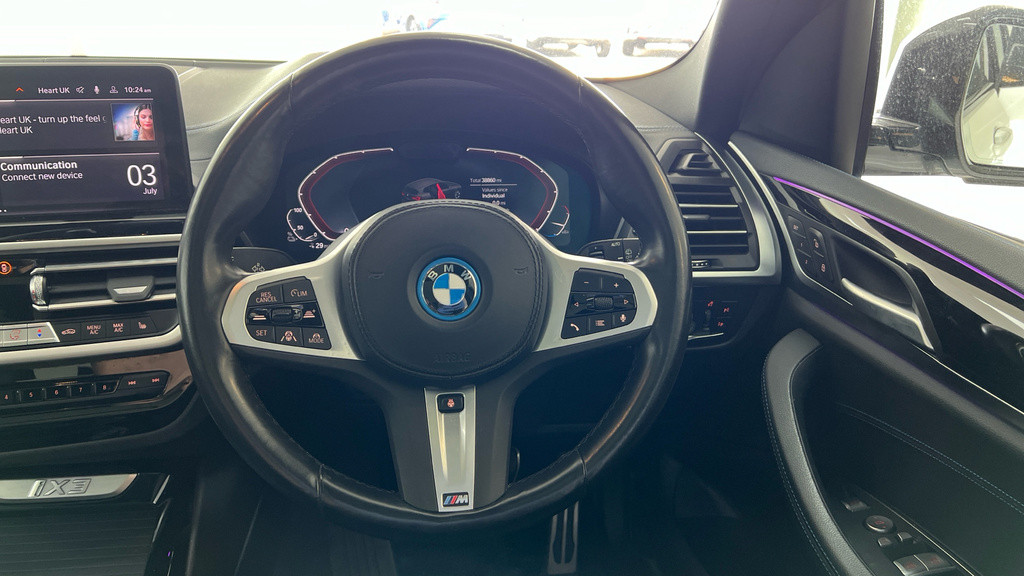 BMW iX3 Ix3 210Kw M Sport 80Kwh White #5
