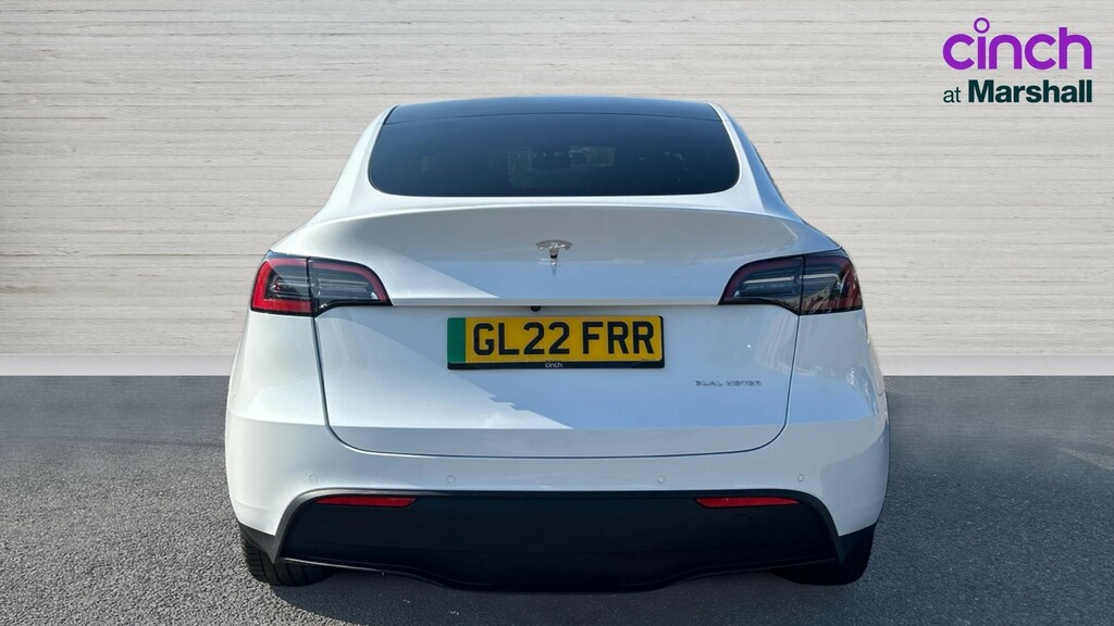 Tesla Model Y Model Y Long Range Awd GL22FRR White #4