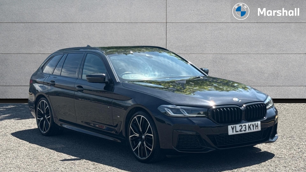 BMW 5 Series 5 Series 520D Mht M Sport Step Pro Pack Black