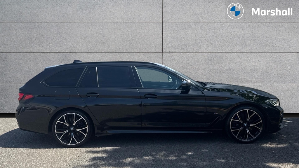 BMW 5 Series 5 Series 520D Mht M Sport Step Pro Pack YL23KYH Black #3