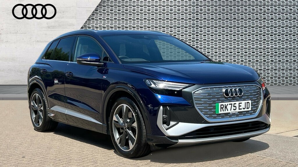 Audi Q4 E Tron Q4 210Kw 45 Quattro 82Kwh S Line Leather Blue