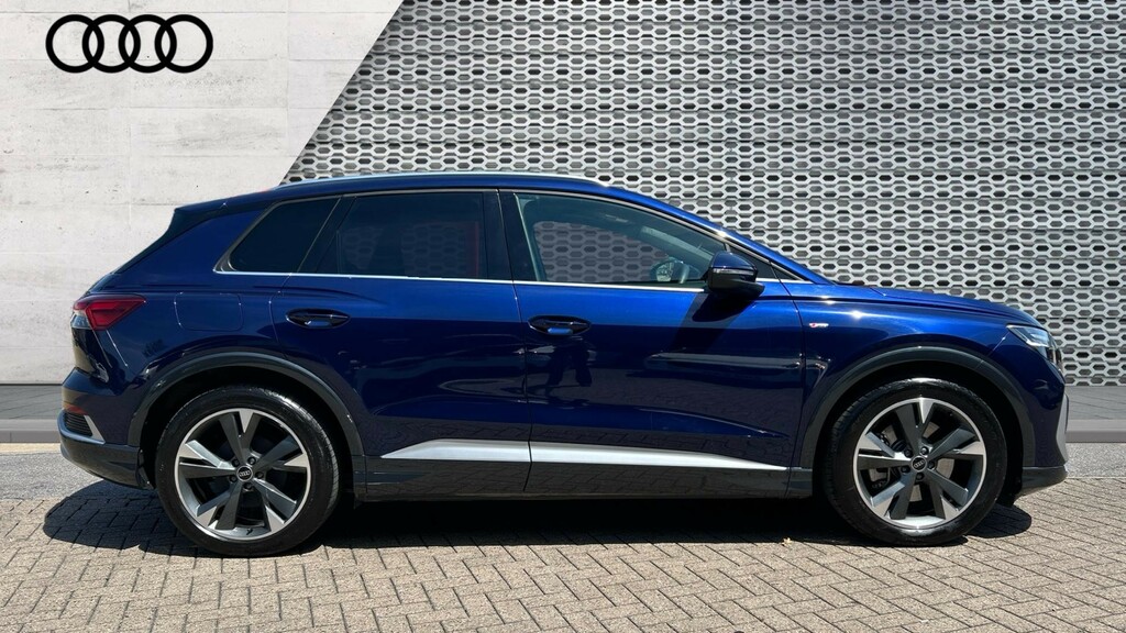 Audi Q4 E Tron Q4 210Kw 45 Quattro 82Kwh S Line Leather RK75EJD Blue #4