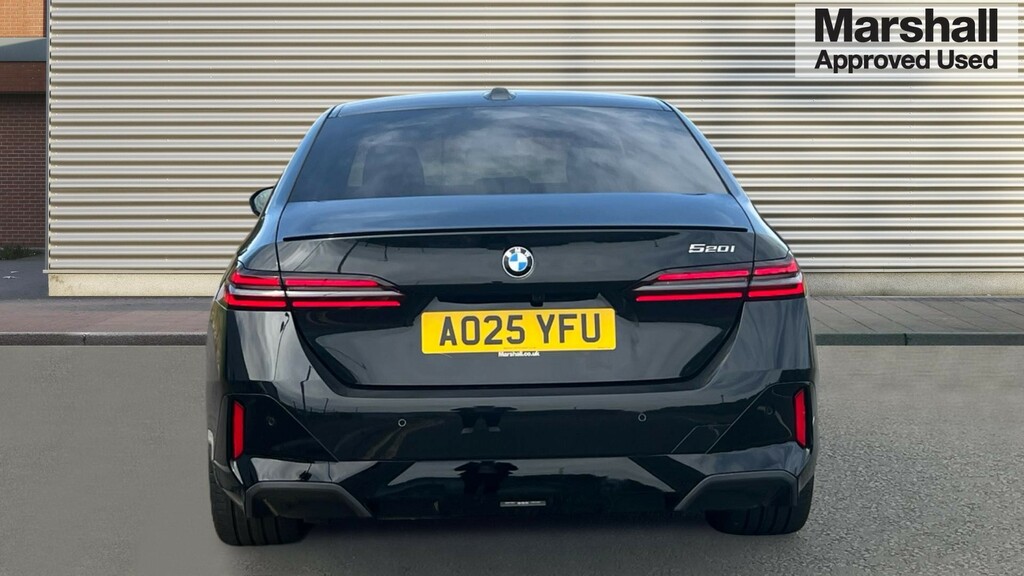 BMW 5 Series 5 Series 520I M Sport Pro AO25YFU Black #4