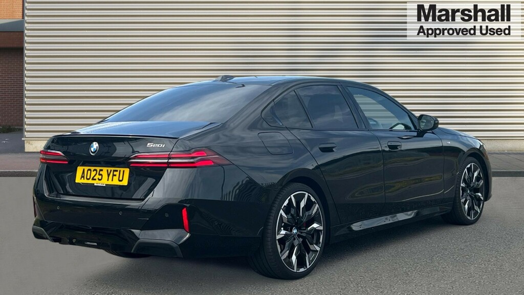 BMW 5 Series 5 Series 520I M Sport Pro AO25YFU Black #3