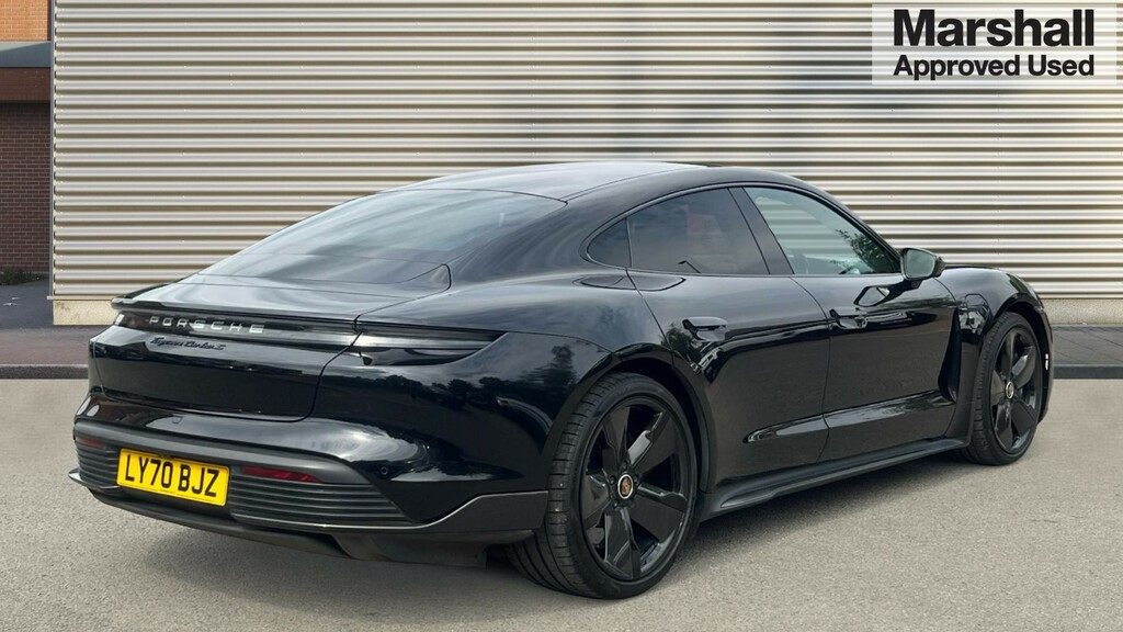 Porsche Taycan Taycan Saloon 560Kw Turbo S 93Kwh Black #3