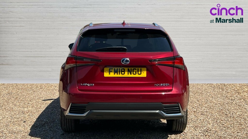 Lexus NX Nx 300H 2.5 Luxury Cvt Premium Nav FM18NGU Red #4