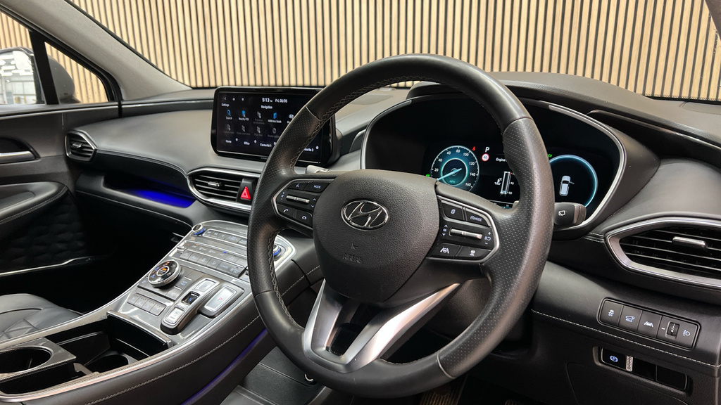 Hyundai Santa Fe 1.6 H T-gdi Premium Euro 6 Ss Black #9
