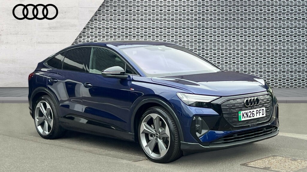 Audi Q4 E Tron Q4 210Kw 45 Qtro 82Kwh Black Ed Tech Pro Blue