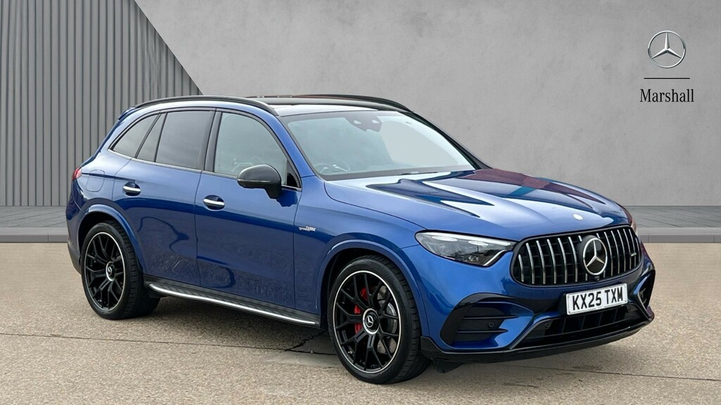Mercedes-Benz GLC Class Glc 63 S 4Matic E Perform Night Ed Prem Mct Blue
