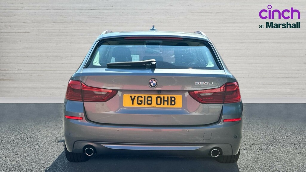 BMW 5 Series 5 Series 520D Se YG18OHB Blue #4