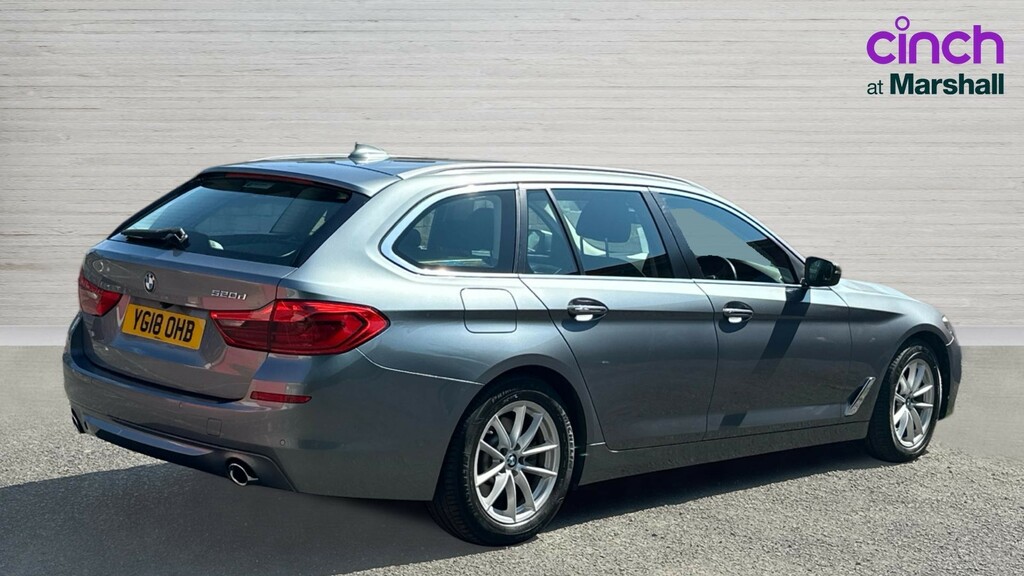 BMW 5 Series 5 Series 520D Se YG18OHB Blue #3