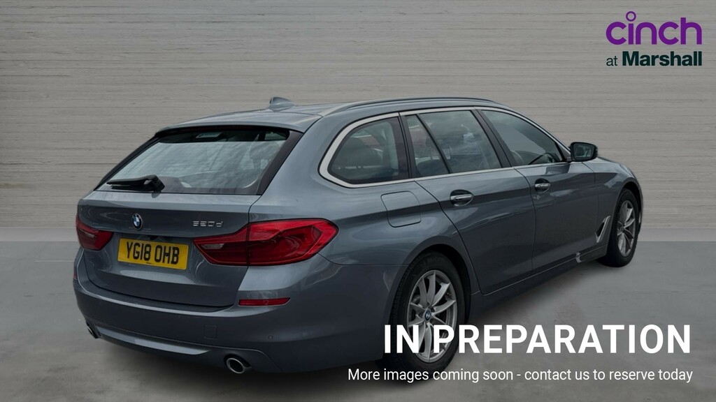 BMW 5 Series 2.0 520D M Sport Touring Euro 6 Ss Blue #3