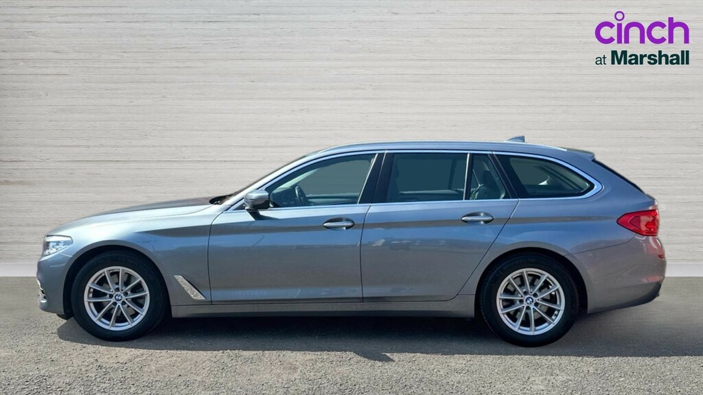 BMW 5 Series 5 Series 520D Se YG18OHB Blue #6