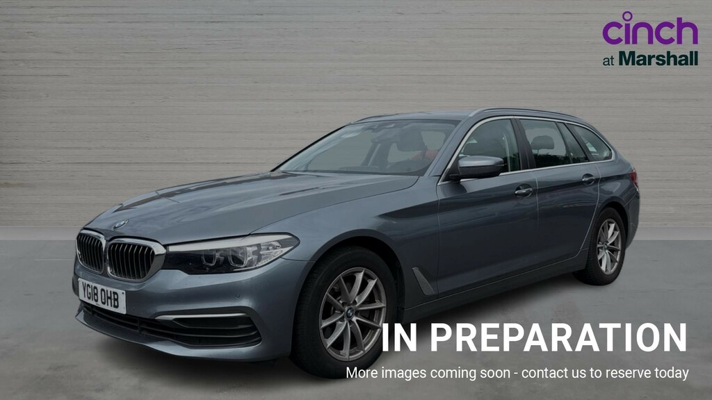 BMW 5 Series 2.0 520D M Sport Touring Euro 6 Ss Blue #2