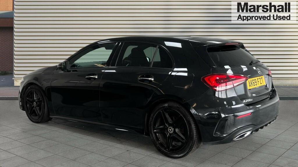 Mercedes-Benz A Class A Class A200d Amg Line Premium AK69FZT Black #3