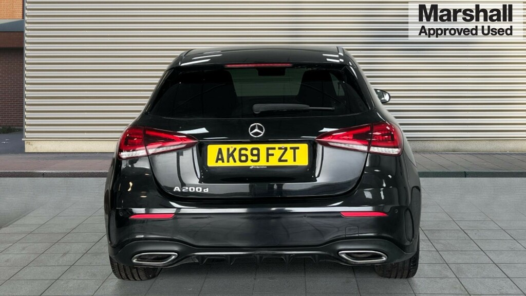Mercedes-Benz A Class A Class A200d Amg Line Premium AK69FZT Black #2
