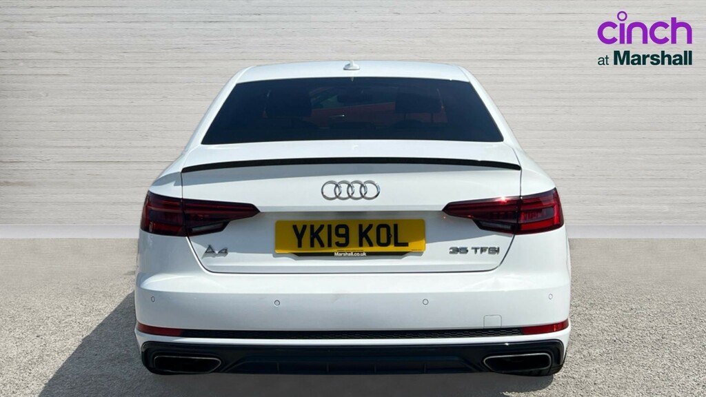 Audi A4 A4 35 Tfsi Black Edition S Tronic YK19KOL White #4