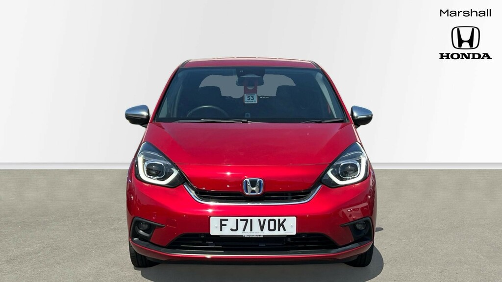 Honda Jazz Jazz 1.5 I-mmd Hybrid Ex Ecvt Red #6