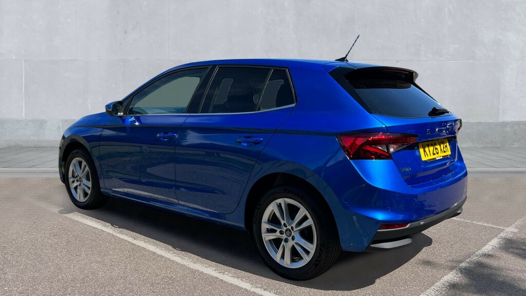 Skoda Fabia Skoda Fabia Hatchback 1.0 Tsi 116 Se L Edition Blue #3